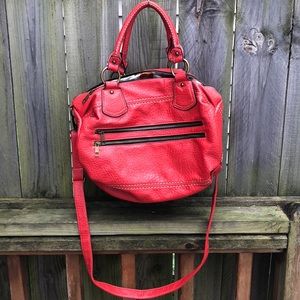 ModCloth rusty red crossbody purse bag